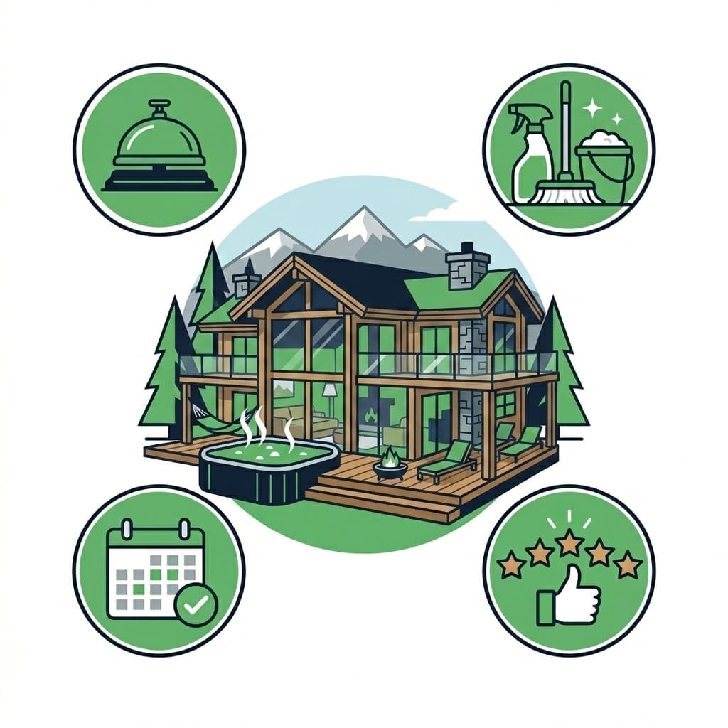End-to-end vacation rental property management