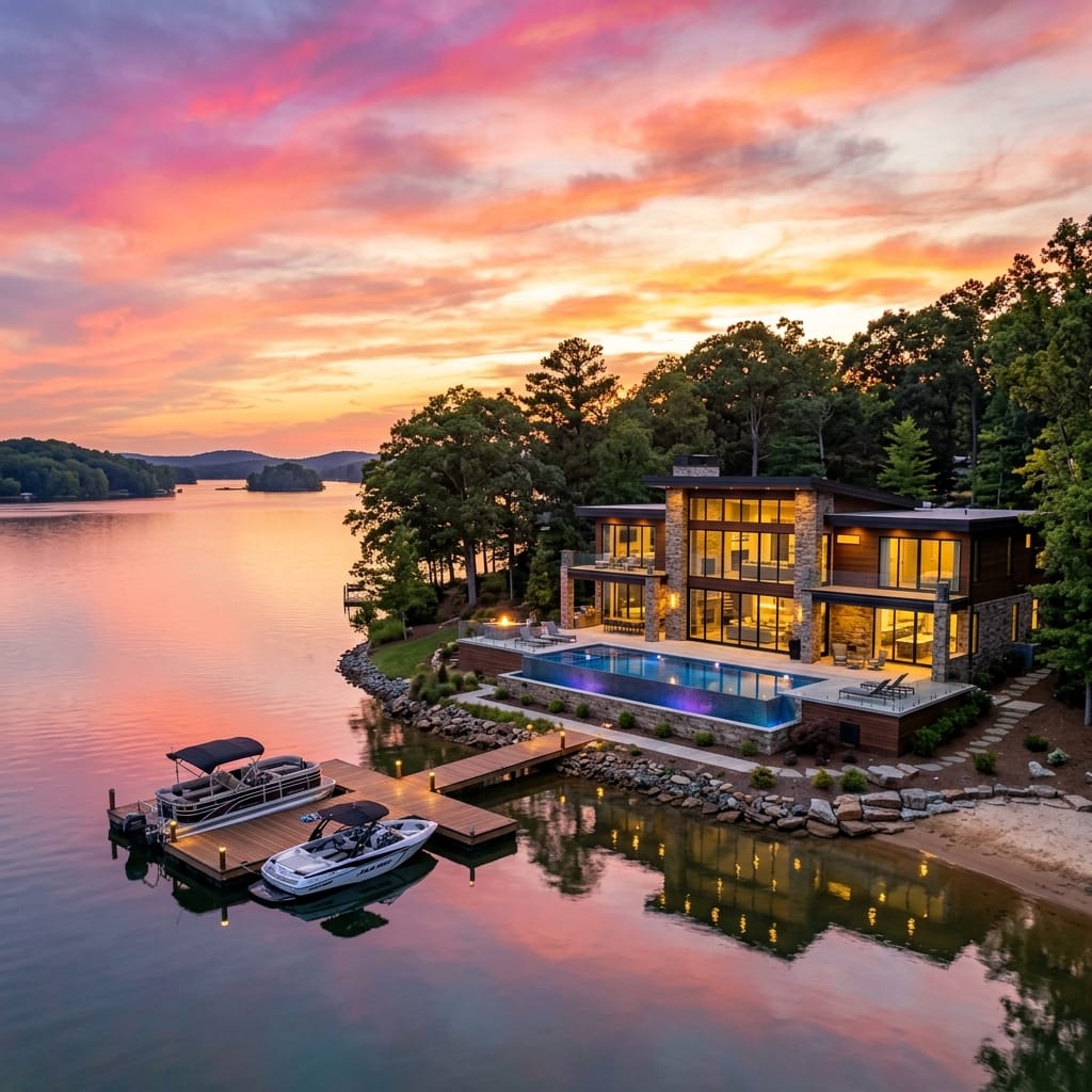 Luxury North Carolina Vacation Rentals on Lake Norman & Lake Wylie